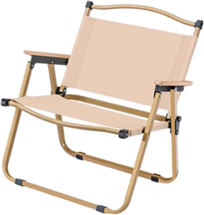 Camping Chair Fishing Chair Aluminum Alloy Practical Camping Seat Folding Chair for Park Backpacking Hiking Yard Travel portable chair for camping expedition ergonomic camp seat canvas campin