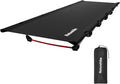 Naturehike GoWild Camping Cot for Adults Portable Sleeping Cot with Carry Bag Lightweight Tent cot Camping Bed for Camp Outdoor/Office Home Nap (Black EU