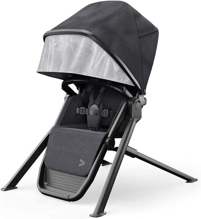 Veer &ampChill Camp Chair Legs | Turns The Switchback Seat into a Sideline or Camp Chair | Lightweight Aluminum Frame with 4 Recline Positions | Folds Compact to Fit in &ampRoll and &ampJog Storage