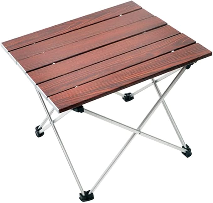 Portable Folding Camping Table Aluminum Outdoor Dinner Hiking Traveling Desk Ultraing-Light Table