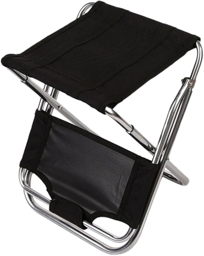 1pc Lightweight Portable Stool Folding Chair for Outdoor Camping Fishing Easy to Carry