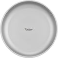 Titanium Plate Camping Picnic Tableware 27fl oz Cooking Utensils Extremely Light Dishes Bowl 110g (Ta8220F)