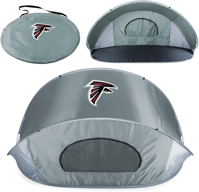 Picnic TIME NFL Manta Portable Beach Tent - Pop Up Tent - Beach Sun Shelter Pop Up