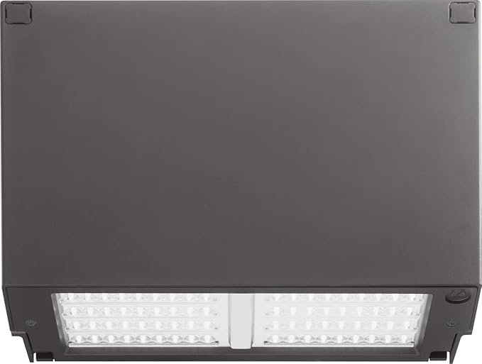 Lithonia Lighting 12.3 LED Wall Pack Outdoor Light Fixture Building Wall Light 5000K Daylight MVOLT 120-277V IP66 Bronze (WPX2 LED 50K MVOLT DDBXD M2)