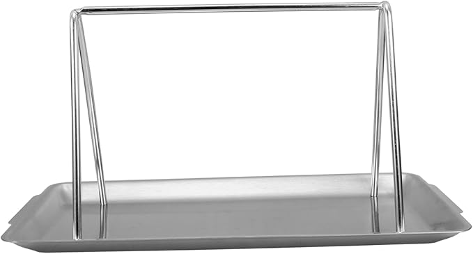 Stainless Steel Hanging Rack for BBQ and Cold Dishes Multi-use Food Display Stand for Restaurants and Hotels for Roasted Meat and Sausages Easy to Clean