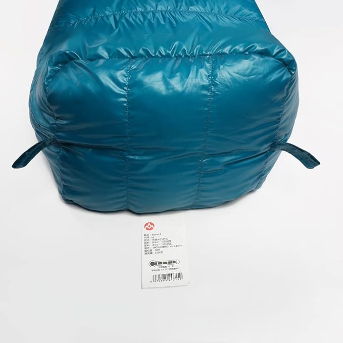 NANO2 0 Degree 800FP Goose Down Sleeping Bag Ultralight Down Sleeping Bag for Backpacking and Camping for Men &amp Women
