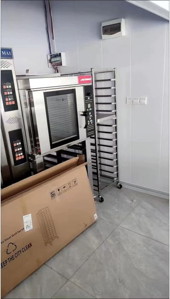 Industrial Baking Rack for Hotel Pans 15-Tier Organizer Built to Fit Despatch Industries and Food Production