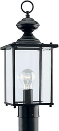 Generation Lighting 8257-12 Jamestowne Outdoor Post Lantern Outside Fixture One - Light Black