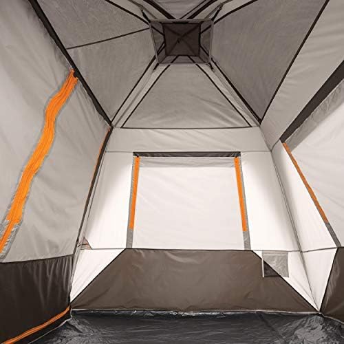 Bushnell Instant Tent | 6 Person / 9 Person / 12 Person Shield Series Instant Tents Cabin Design Perfect for 3 Season Family Camping Hunting and Fishing with Fast Setup | Instant Tents Cabin Design