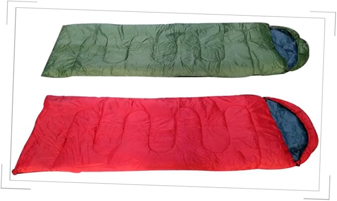 GALPADA Envelope with Hood for Camping Lightweight Outdoor for Hiking and Backpacking Compression Storage Bag Included Army Green Suitable for Spring Summer Fall