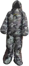 Full Body Wearable Sleeping Bag with Legs for Outdoor Use Multicolor M