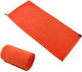 Mikikit Lightweight Sleeping Bag Fleece Sleeping Bag Liner for Outdoor Activities Survival