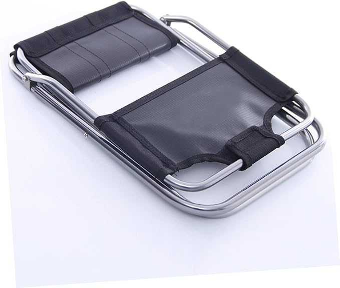 Portable Folding Camping Stool Aluminum Alloy Fishing Chair Comfortable Backrest for Outdoor Adventures