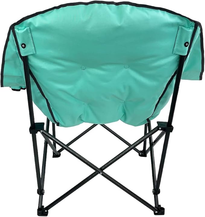 Oversized Folding Camping Chair - Portable and Comfortable 400 lbs. Weight Capacity - Perfect for Camping and Outdoor Activities