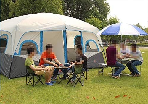 HUAWELL Lightweight Camping Chair 5-Pack Folding Portable Seat Stool with Shoulder Strap Perfect for Outdoor Traveling Camping Picnic Fishing (Camouflage 5 Piece Set)