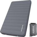 Self-Inflating Sleeping Pad with Portable Electric Air Pump 4in Thick Memory Foam Camping Mattress for Tent Cot &amp Car Travel Fast Inflate &amp Deflate Camping Pad
