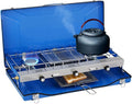 Camplux Camping Stove 20400 BTU 1 Grill &amp 2 Burners Propane Stove for Outdoor Cooking