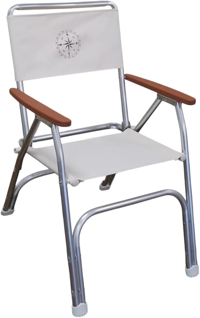 Oceansouth Aluminium Deck Chairs (White)