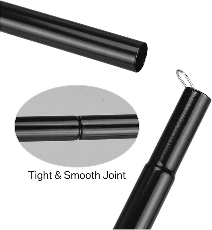 Telescopic Tarp Pole Adjustable Tent Poles Aluminium Alloy Tent Rod Lightweight Rods Camping Awning Shelter Canopy