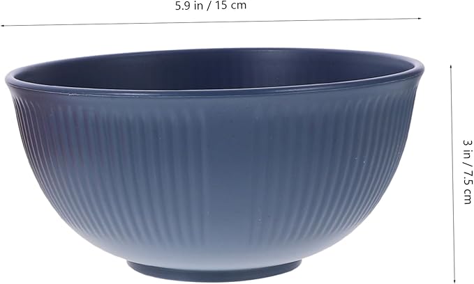 Garneck Wheatstraw Dinnerware Camping Outdoor Plates Rv Dishes Non-breakable Straw Cutlery