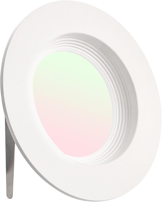 VEVOR 10 Pack LED Recessed Lighting 4 Inches Retrofit Can Lights 750 LM 9W 120V Selectable 5CCT 2700K/3000K/3500K/4000K/5000K 10% to 100% Dimmable Compatible with E26 Base and TP24 Connector