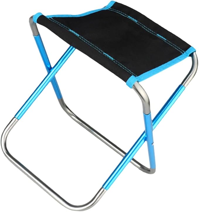 Portable Folding Stool Multi-Function Fishing and Camping Seat Compact Outdoor Chair for Beach BBQ and Travel Space-Saving Design