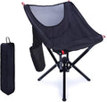 Fishing Chairs Portable Compact Quick Setup Outdoor Camping Chair(Black)