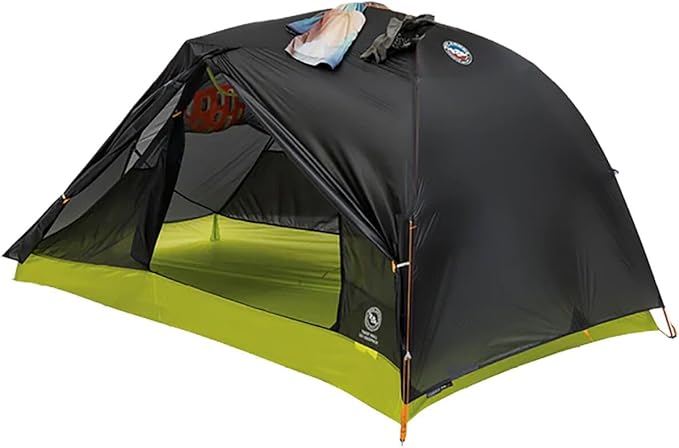 Big Agnes Tiger Wall UL Bikepacking Tent Asphalt/Evening Primrose 2 Person