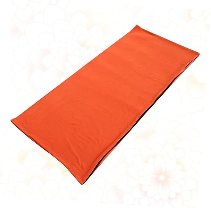 SUPVOX Fleece Envelope Sleeping Bag for Adults Portable Camping Travel Sleeping Bag Lightweight Warm Sleep Sack for Outdoor Activities