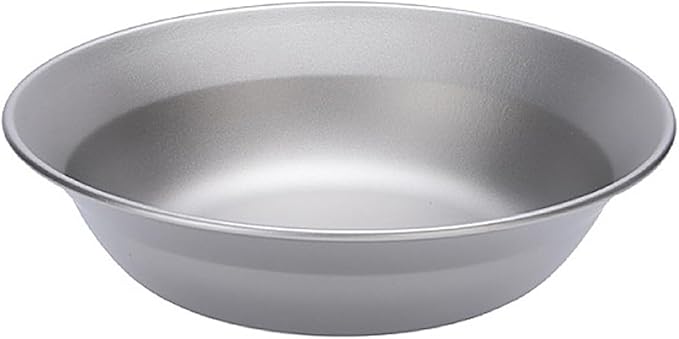 Camping Bowl Portable 750ml Metal Soup Bowl with Mesh Storage Bag Outdoor Dinnerware for Camping Hiking Picnic