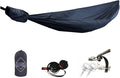 Onewind 11ft Ultralight Camping Hammock Portable Hammock 40D 1.7oz Nylon Ripstop with 2 * 12Ft Tree Straps for Camping Hiking Backpacking 11' x 55 Midnight Blue
