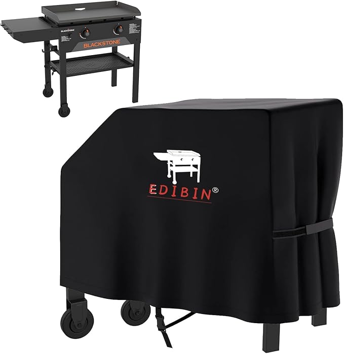 28 Griddle Cover for Blackstone 28 Inch Original Omnivore Griddle 2206Waterproof 28 Inch Griddle Cover for Blackstone 2 Burner Griddle 1517 1605 1853 1555 and 28” Single Shelf Grill Cover