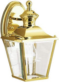 Kichler 9711PB Bay Shore Outdoor Wall 1-Light Polished Brass