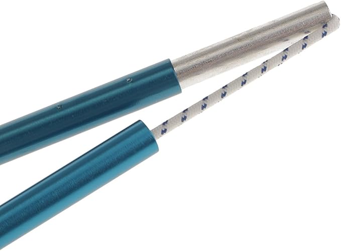 DYNWAVE Aluminum Alloy 11 Section Spare Replacement Tent Poles 408cm Blue