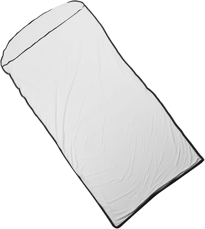 Sleeping Bag Liner Ultralight Polyester 200x80cm Compact Storage Bag - Multifunctional Elastic Design Breathable and Skin Friendly Ideal for Cold Weather Camping