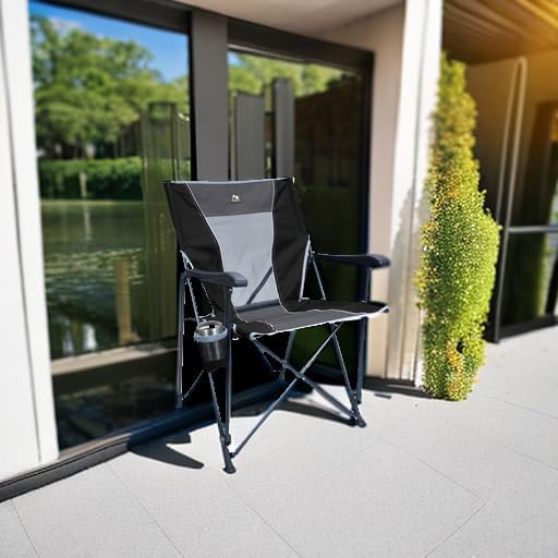 GCI Outdoor Eazy Chair Folding Camping Chair for Adults