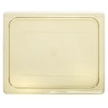 Cambro H-Pan 1/2 Size Amber Polysulfone Flat High Heat Food Pan Lid