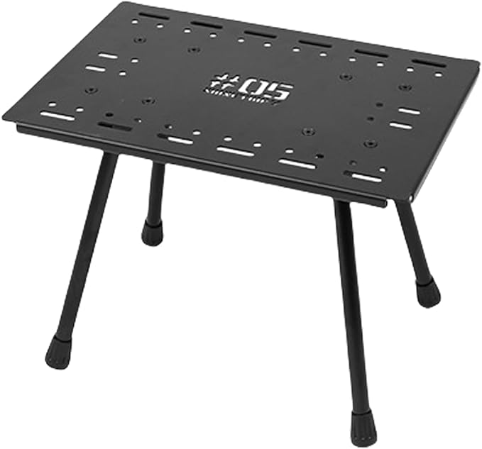 Camping Folding Table Adjustable Table Portable Folding Chair Tactically Picnics Table for Backpacking Hiking
