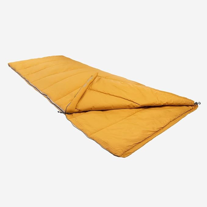 NOMAD Blazer Sleeping Bag - Premium 100% Percal Cotton Blanket Sleeping Bag for Camping and Sleepovers