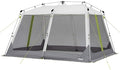 CORE 12'x10' Instant Screen House | Folding and Portable Large Pop Up Canopy Shelter with Included Carry Bag | Perfect for Family Camping Outdoor Picnic Backyards BBQ Tailgate Patio and Party