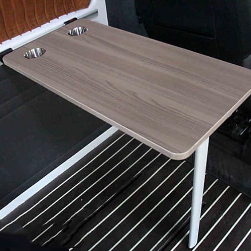 Folding RV Table - Wall Mounted Dining Table for Motorhome Camper Outdoor Camping Home Office - Multifunctional Gray Picnic Table