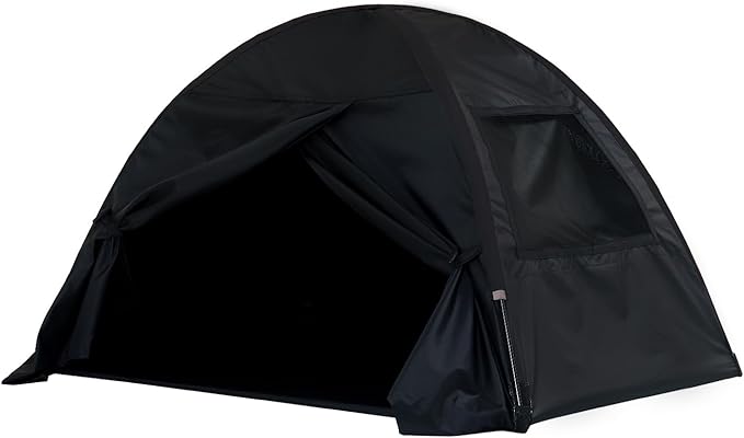 Sleep Bed Tent Light-Blocking Privacy Tent Blackout Canopy to Improve Sleep Anytime Anywhere. Perfect for Nightshift Dorms Travel Naps and Relaxation