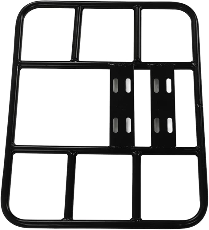 Motorcycle Carrier Rack Heavy Duty Seamless Steel Tube Electric Bike Cargo Carrier for Scooters (Type 2 48/38)