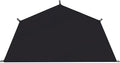 Half Tent Floor Ground Sheet for Tipi Tent Hot Tent Series 1-2 Person for Camping Hiking Hunting Fishing Waterproof Windproof Lightweight