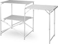 MOUNTAIN SUMMIT GEAR Camping Roll Top Kitchen Made from Weather-Resistant Aluminum (by Caddis Sports)