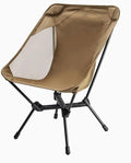 Lightweight and Comfortable Black Beach Chair Outdoor Camping Aluminum Alloy Ultra-Lightweight Dual-Purpose Folding Chair Khaki Suitable for Mountaineering and Hiking Camping Multi-Color Avail
