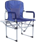 Camping Chair Camp Chair Outdoor Camping Folding Chair Portable Camping Beach Chair Fishing Chair Barbecue Leisure Home with Side Table Folding Chairs Outdoor Fishing Ch