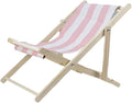 Pink Striped Casual Camping Outdoor Folding Chairs Portable and Foldable Beach Camping Chair Lightweight Grassland Outdoor Lounge Chairs