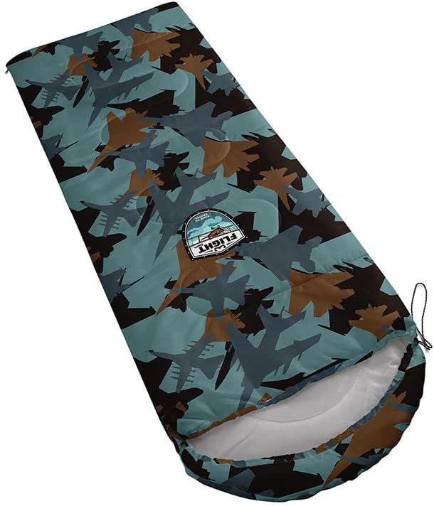 Sleeping Bag for Kids AdultsBrown Giraffe Fur Pattern-Lightweight Warm Portable Outdoor Indoor-Waterproof Cold Weather Resistant Sleeping Bag for Camping Hiking