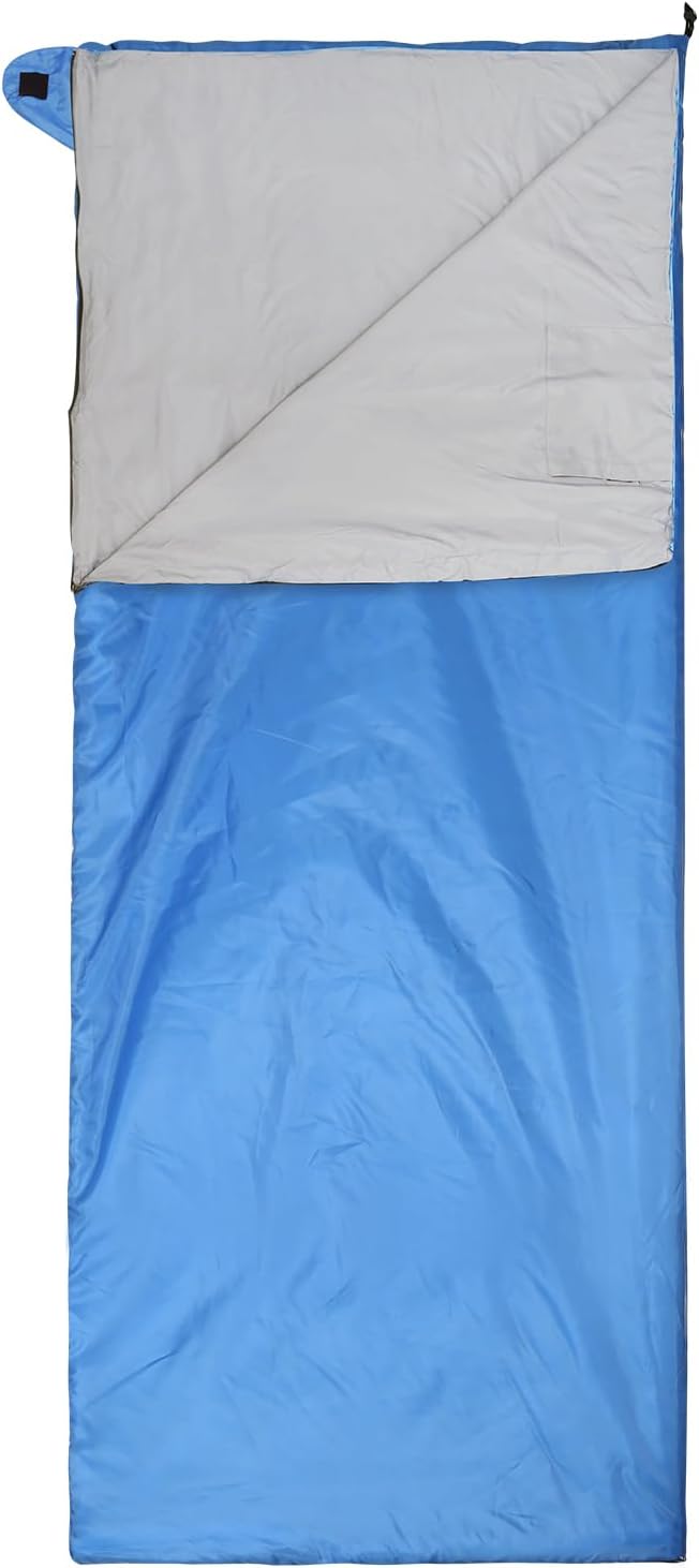 REDCAMP Ultra Lightweight Sleeping Bag for Backpacking Hiking Comfort for Adults Warm Weather with Compression Sack